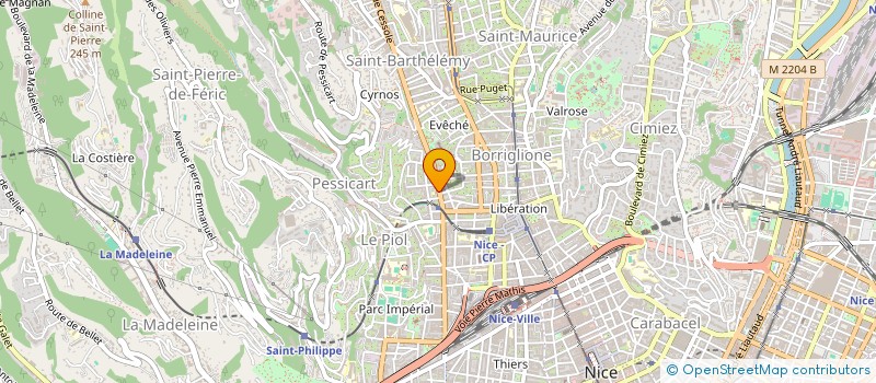 localisation de l'entreprise TERRITOIRE à NICE
