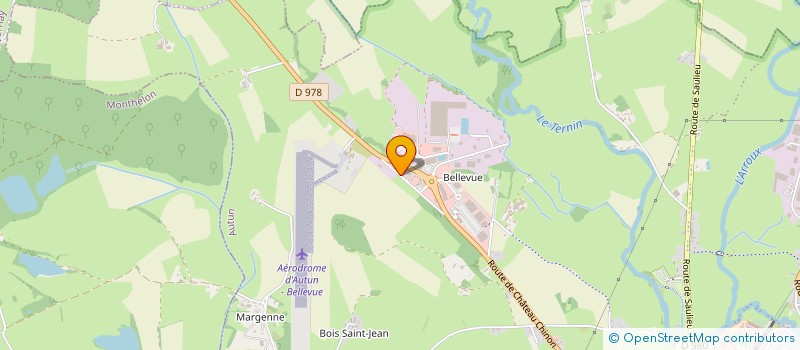 localisation de l'entreprise TERRITOIRE ACTION FORMATION  AUTUN