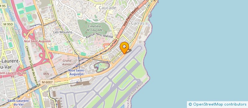 localisation de l'entreprise TERRITOIRE D'AZUR à NICE