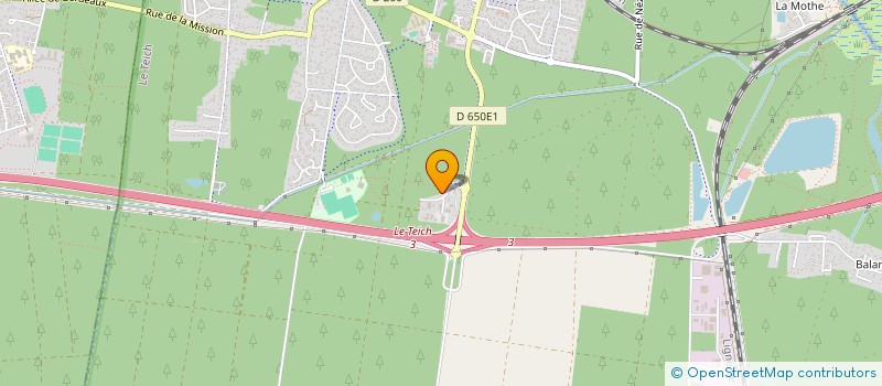 localisation de l'entreprise TERRITOIRE D'ENTREPRENEURS  LE TEICH