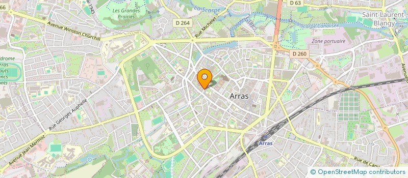 localisation de l'entreprise TERRITOIRE D'IMAGE à ARRAS