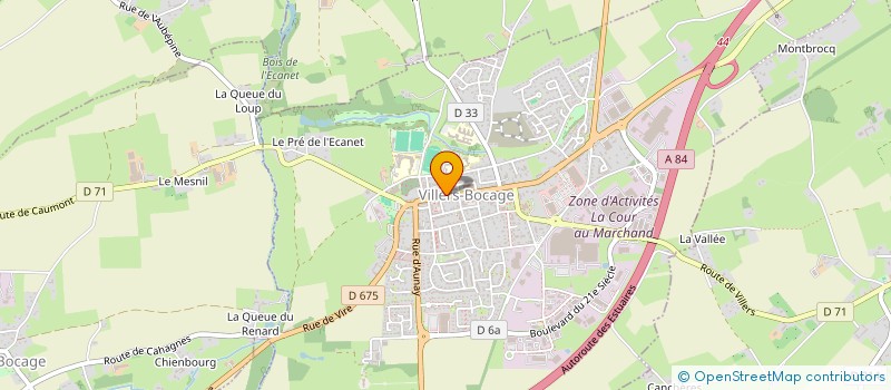 localisation de l'entreprise TERRITOIRE DE FEMMES  VILLERS-BOCAGE