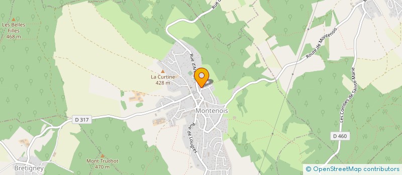 localisation de l'entreprise TERRITOIRE DU LION  MONTENOIS