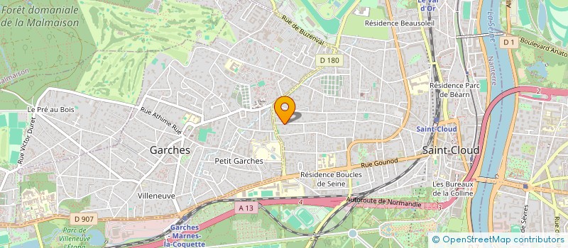 localisation de l'entreprise TERRITOIRE OPTIONNEL AGAEL à SAINT-CLOUD