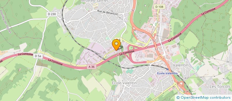 localisation de l'entreprise TERRITOIRE PECHE à ECOLE-VALENTIN