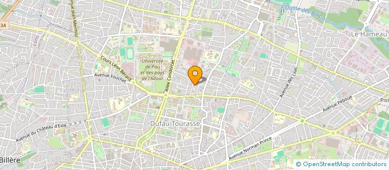 localisation de l'entreprise TERRITOIRE SOLIDAIRE à PAU