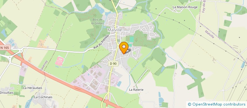 localisation de l'entreprise TERRITOIRES 44 à LAVAU-SUR-LOIRE