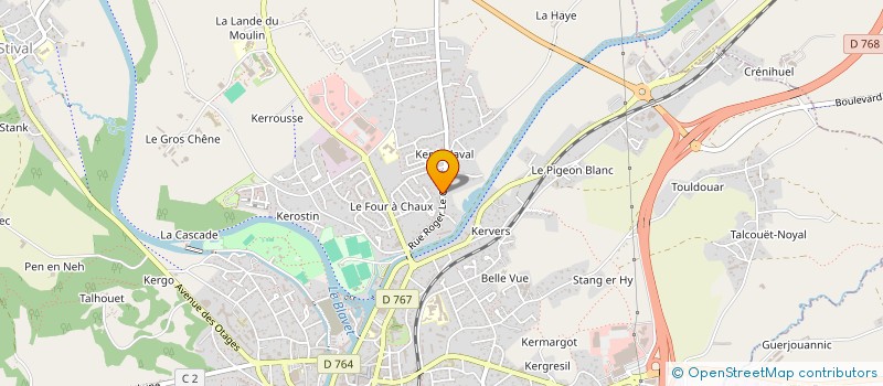 localisation de l'entreprise TERRITOIRES DE L'IMAGINAIRE DE L'INITIATIVE LOCALE ET DE L'INNOVATION  PLERIN