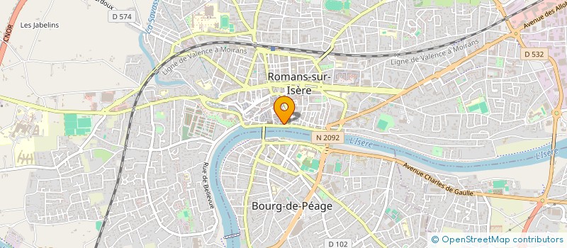 localisation de l'entreprise TERRITOIRES ECOLOGIQUES à ROMANS-SUR-ISERE