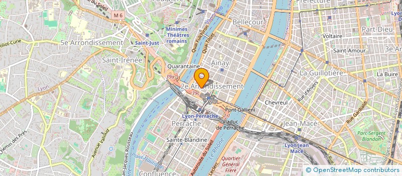 localisation de l'entreprise TERRITOIRES EN ACTIONS à LYON