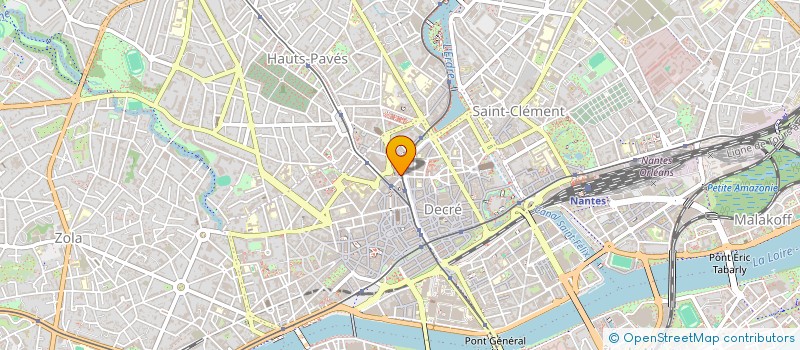 localisation de l'entreprise TERRITOIRES EN FORMATION à NANTES