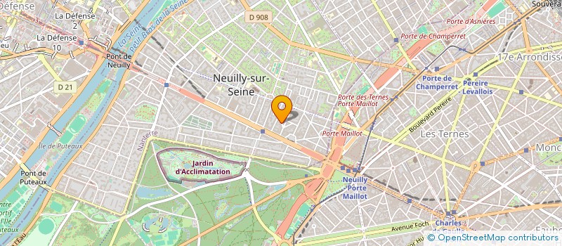 localisation de l'entreprise TERRITOIRES EN MOUVEMENT à NEUILLY-SUR-SEINE