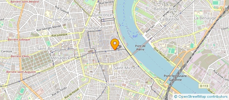 localisation de l'entreprise TERRITOIRES PARALLELES à BORDEAUX