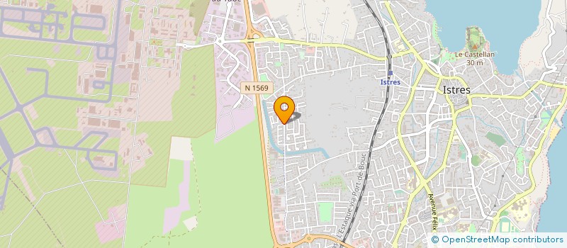 localisation de l'entreprise TERRITOIRES SUD HABITAT, SOCIETE DE COORDINATION  ISTRES