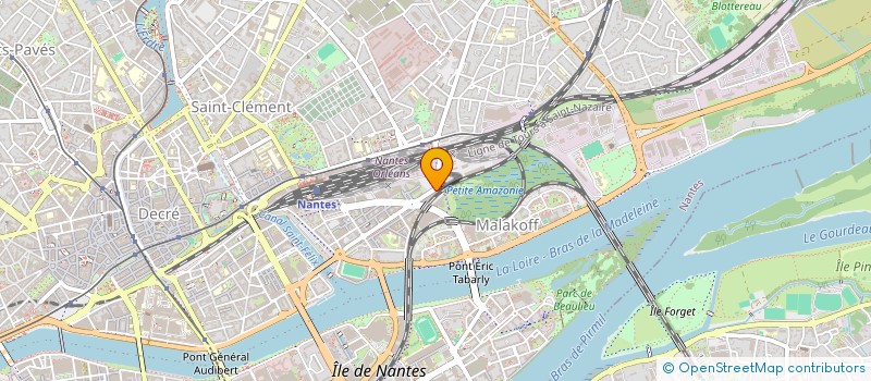 localisation de l'entreprise TERRITOIRES X LHYFE à NANTES