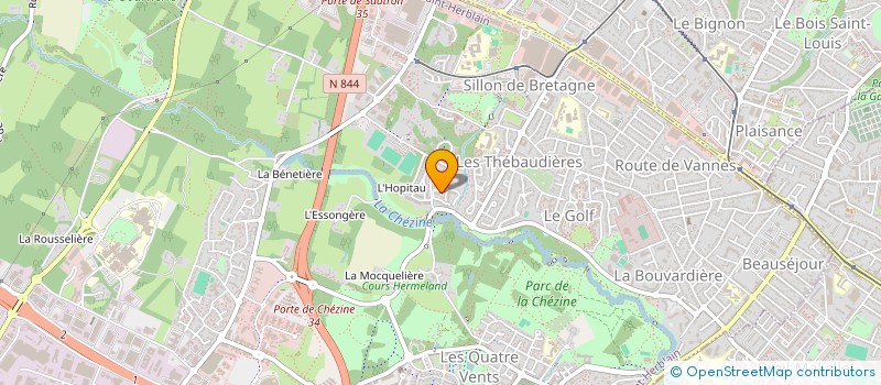 localisation de l'entreprise TERRITORIAL STRATEGIES à SAINT-HERBLAIN