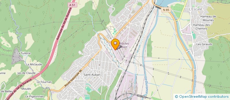 localisation de l'entreprise TERRO  CHATEAU-ARNOUX-SAINT-AUBAN