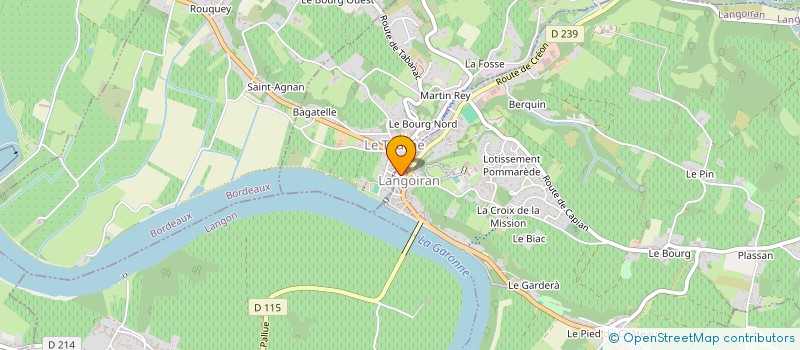 localisation de l'entreprise TERROIR ACCESS  LANGOIRAN