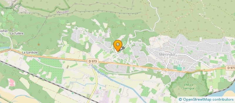localisation de l'entreprise TERROIR DANS LE LUBERON  MERINDOL