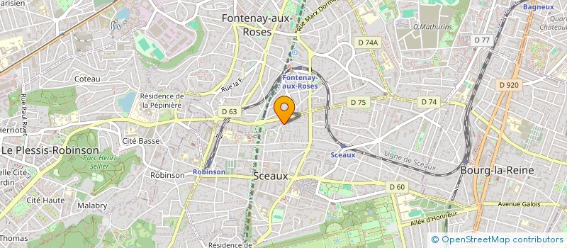 localisation de l'entreprise TERROIR DE L'EST à SCEAUX