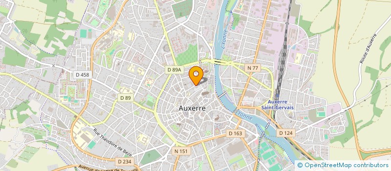 localisation de l'entreprise TERROIR DE L'YONNE à AUXERRE