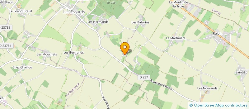 localisation de l'entreprise TERROIR DE SAINTONGE à LES ESSARDS