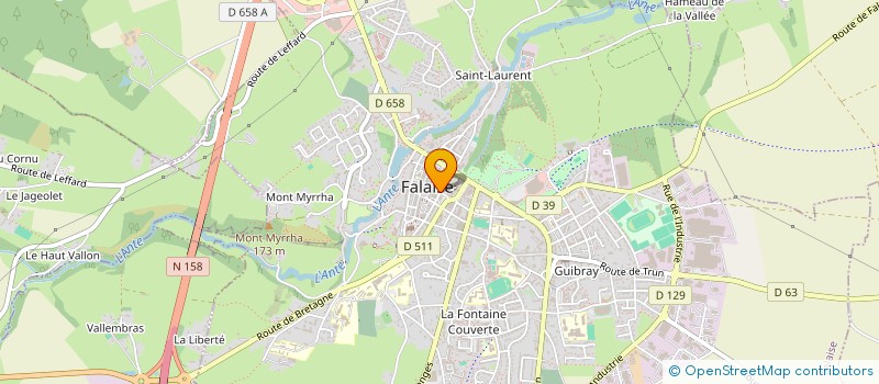 localisation de l'entreprise TERROIR DIT VIN SARL à FALAISE
