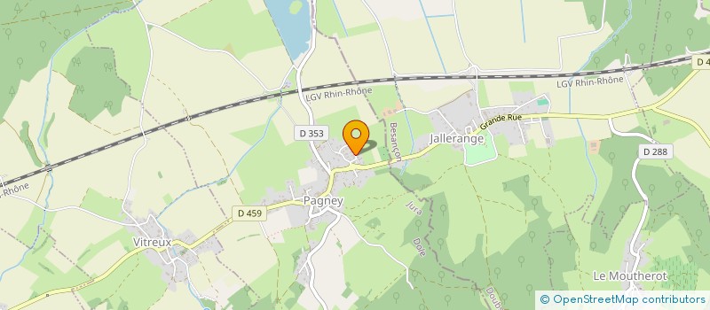 localisation de l'entreprise TERROIR ET VERT PATURAGE à PAGNEY