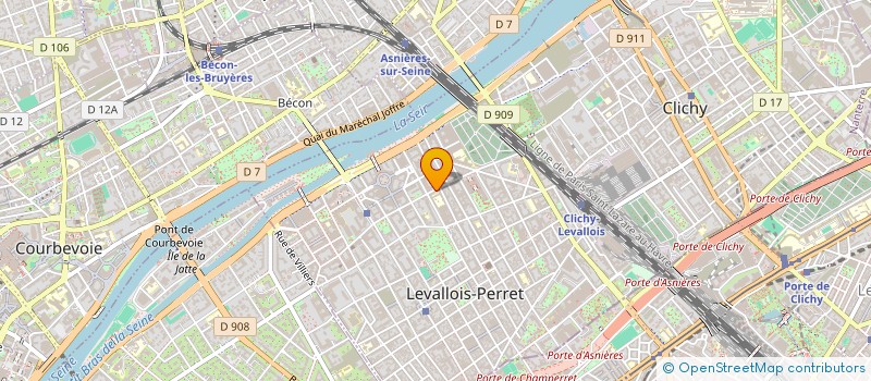 localisation de l'entreprise TERROIR GAULOIS à LEVALLOIS-PERRET