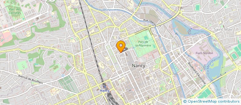 localisation de l'entreprise TERROIR SARL  NANCY