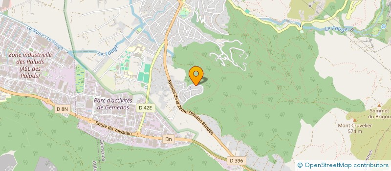 localisation de l'entreprise TERROIRS DE PROVENCE à GEMENOS