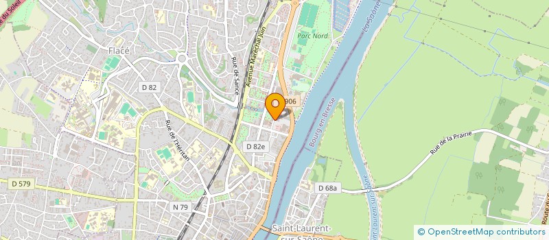 localisation de l'entreprise TERROIRS DE SAONE ET LOIRE à MACON