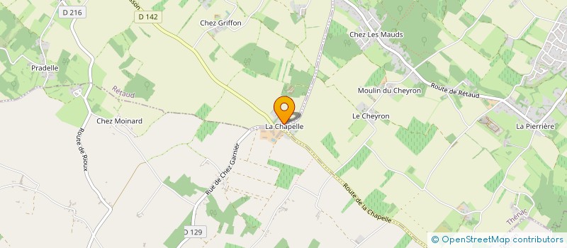 localisation de l'entreprise TERROIRS DU MONDE  RIOUX