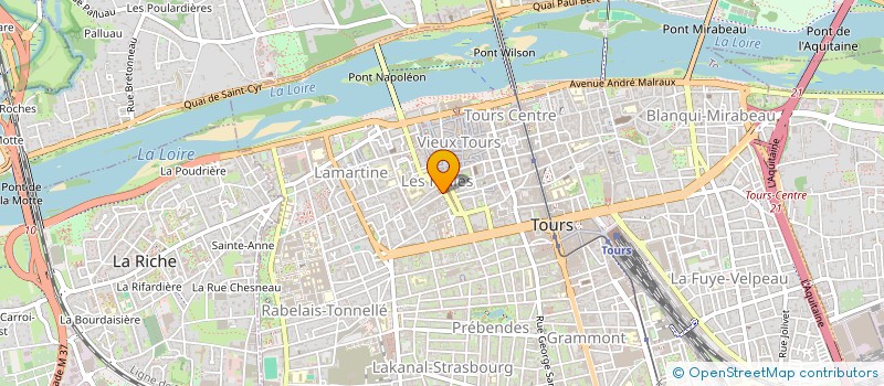 localisation de l'entreprise TERROIRS ET TRADITIONS à TOURS