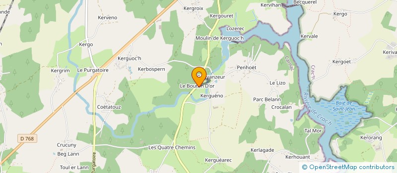 localisation de l'entreprise TERROIRS ET TRADITIONS DE FRANCE à CARNAC