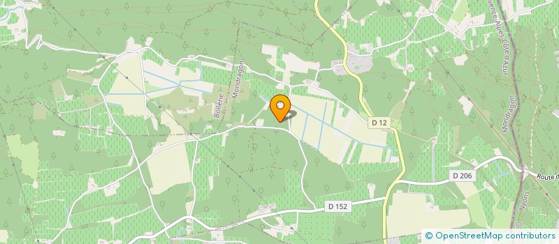 localisation de l'entreprise TERROIRS ET VAUCLUSE  MONDRAGON