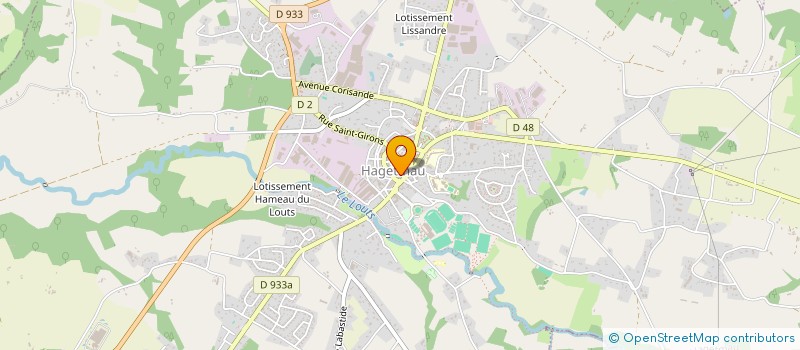 localisation de l'entreprise TERROIRS GOURMETS à HAGETMAU
