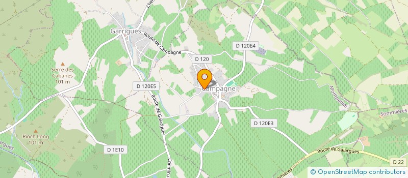 localisation de l'entreprise TERROIRS PASSION  CAMPAGNE