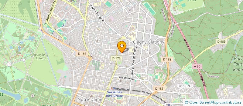 localisation de l'entreprise TERROIRS PBL à VERSAILLES