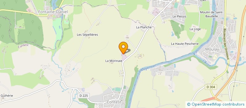 localisation de l'entreprise TERROITIN ET FILS  CONTEST