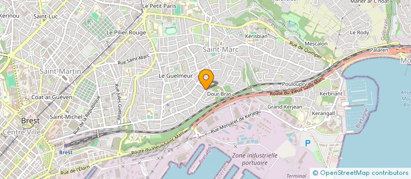 localisation de l'entreprise TERROR'RYTHME à BREST
