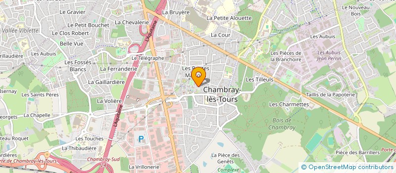 localisation de l'entreprise TERROVITA  CHAMBRAY-LES-TOURS