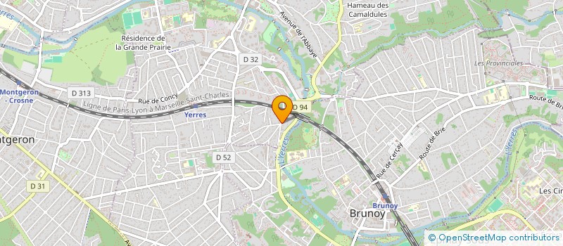 localisation de l'entreprise TERRYLINE  YERRES