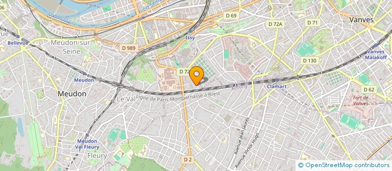 localisation de l'entreprise TERSOLID à CLAMART