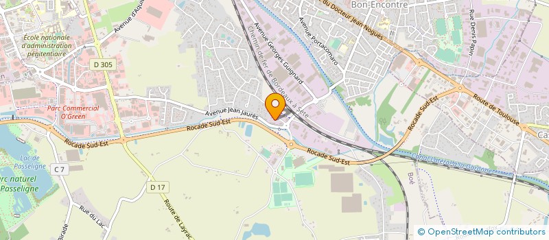 localisation de l'entreprise TERSUN  CASTELCULIER