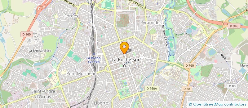 localisation de l'entreprise TERTEA EXPERTISE à ROCHE SUR YON (LA)