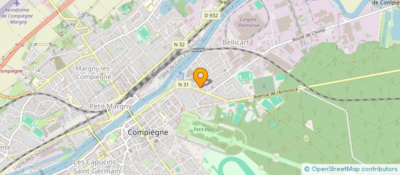 localisation de l'entreprise TERTER  COMPIEGNE