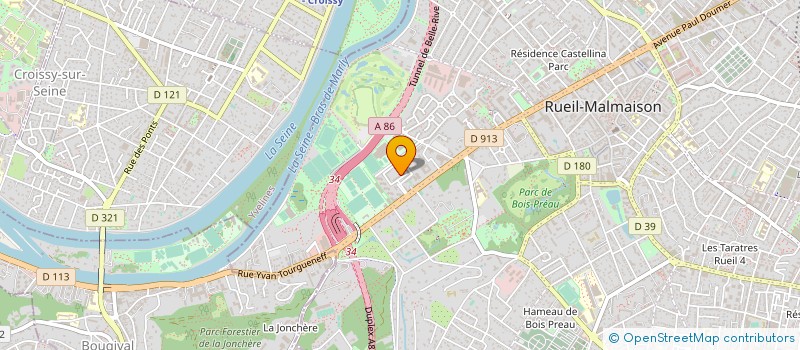 localisation de l'entreprise TERTIA GROUPE EUROPEEN ACIAL GESIKA à RUEIL-MALMAISON