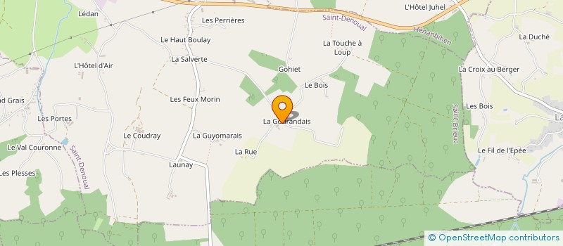 localisation de l'entreprise TERTOUT CHOMES  SAINT-DENOUAL