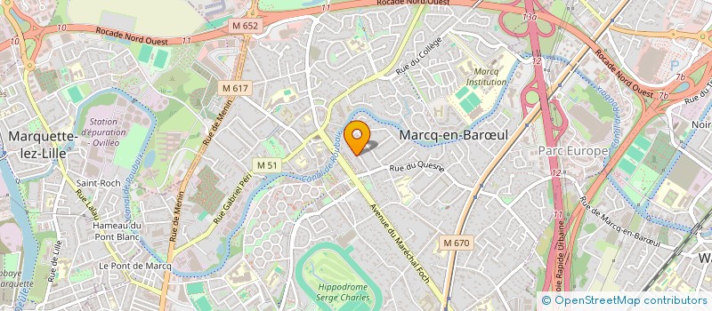 localisation de l'entreprise TERTRAIS MANA  MARCQ-EN-BARUL